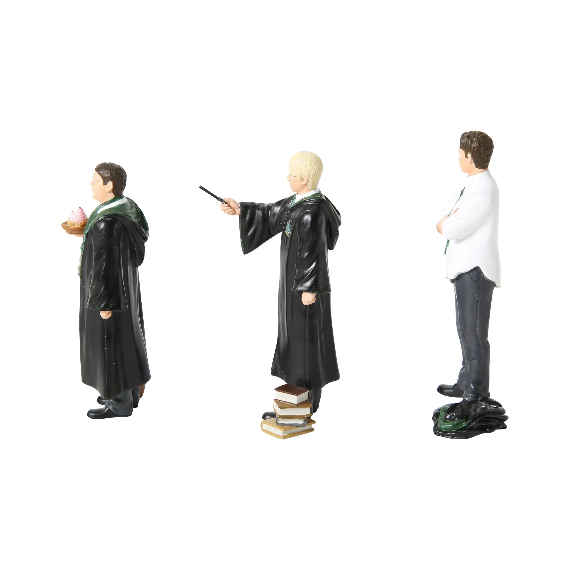 The Slytherin Trio Figurine  - Harry Potter Village by D56 - Image 2