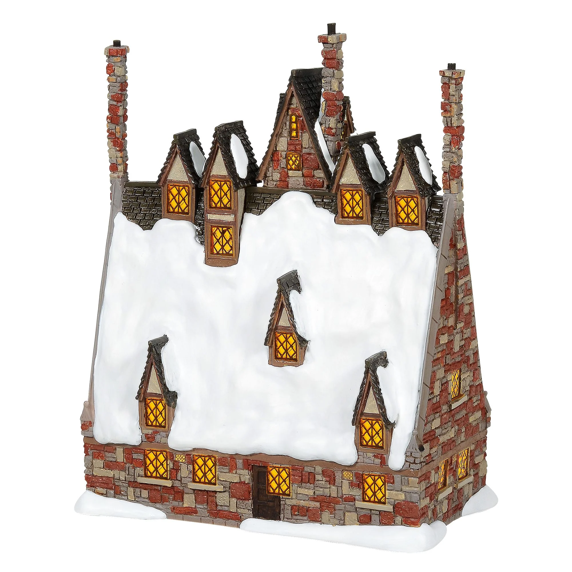 The Three Broomsticks Illuminated Model Building - Harry Potter Village by Department 56 - Image 2