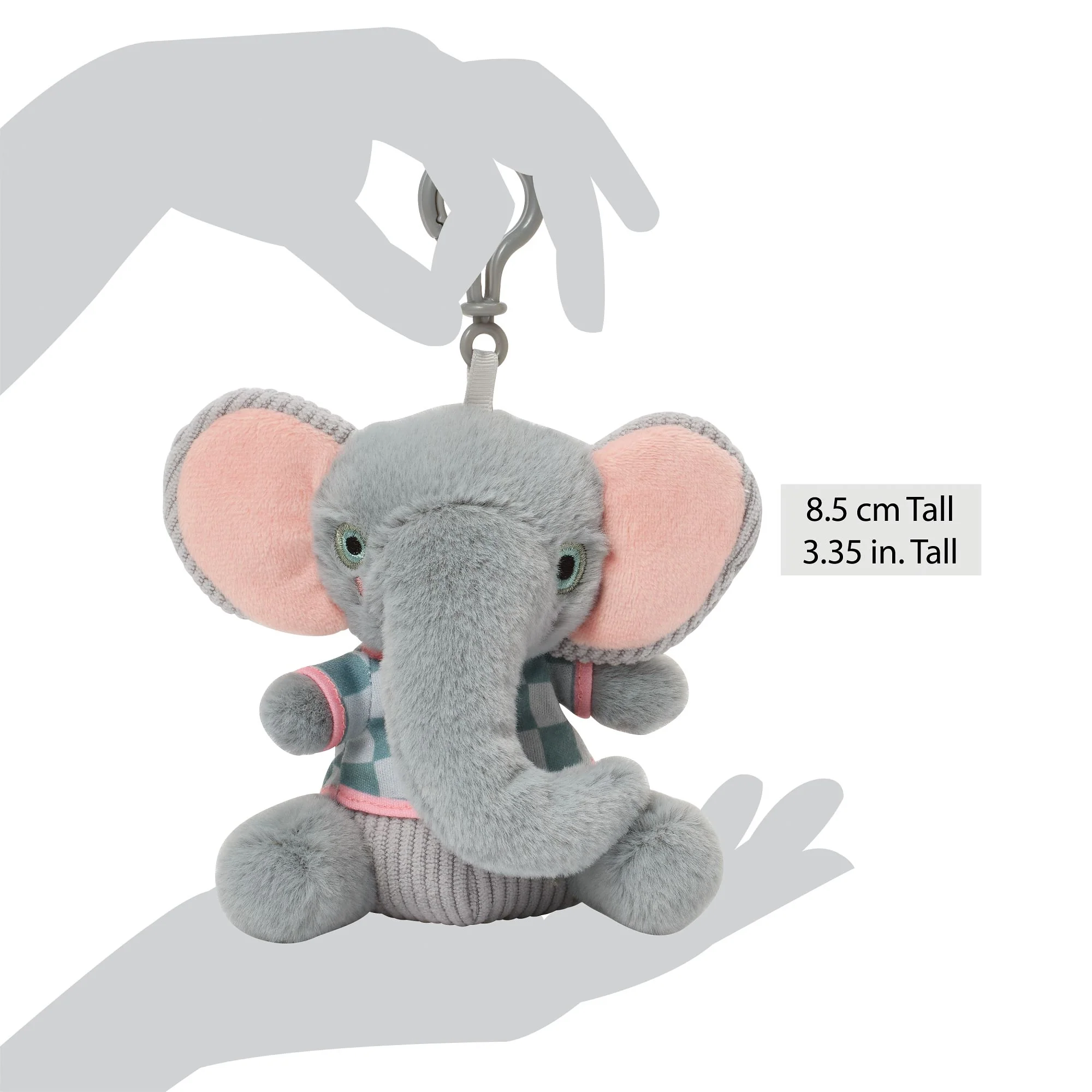 Tilly the Elephant Backpack Clip by Allen Designs - Image 5