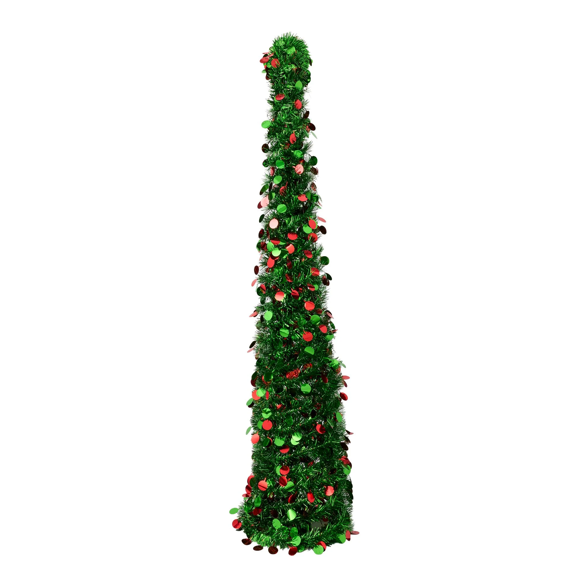 Curved Sequin Christmas Tree - Image 2