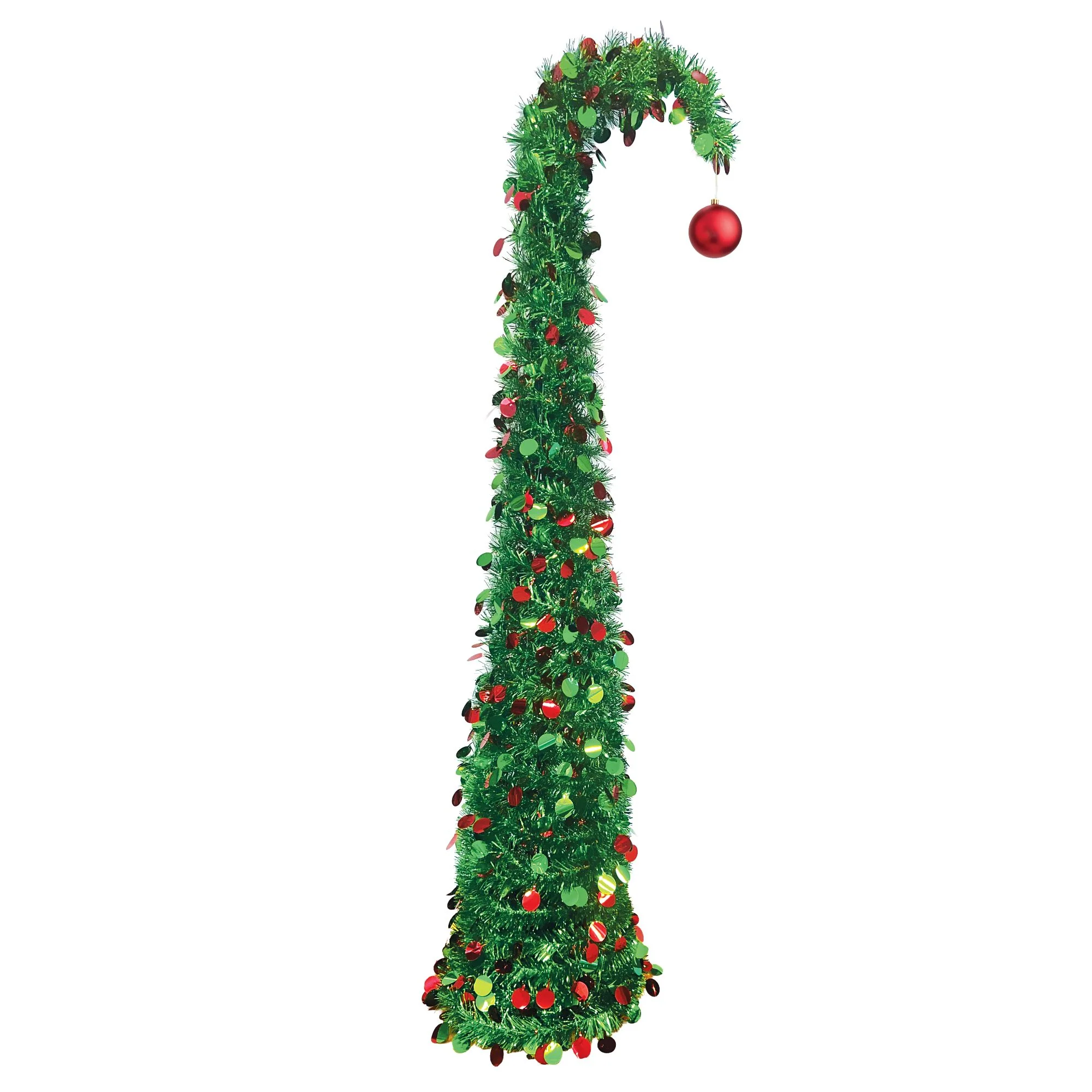 Curved Sequin Christmas Tree - Image 3