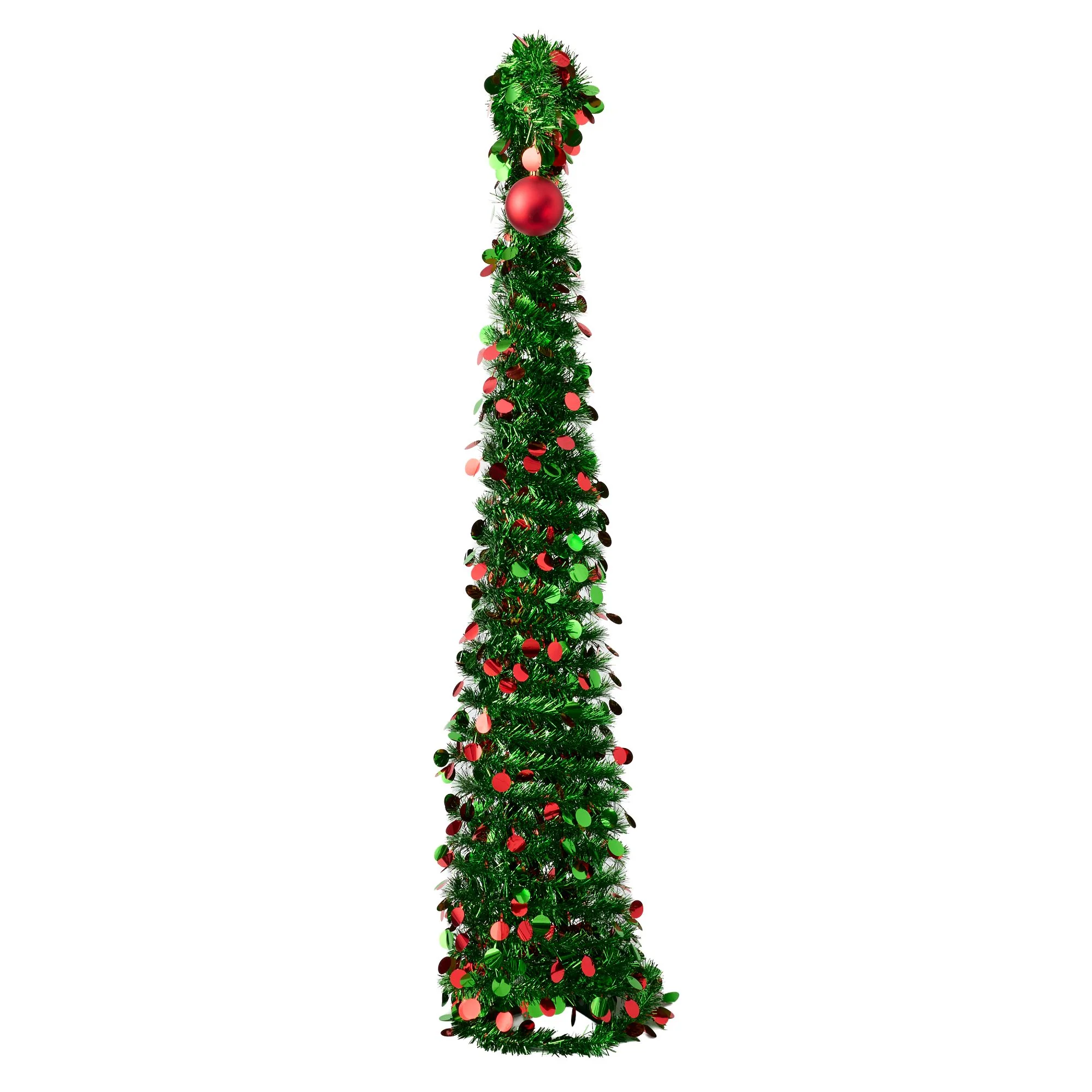 Curved Sequin Christmas Tree - Image 4