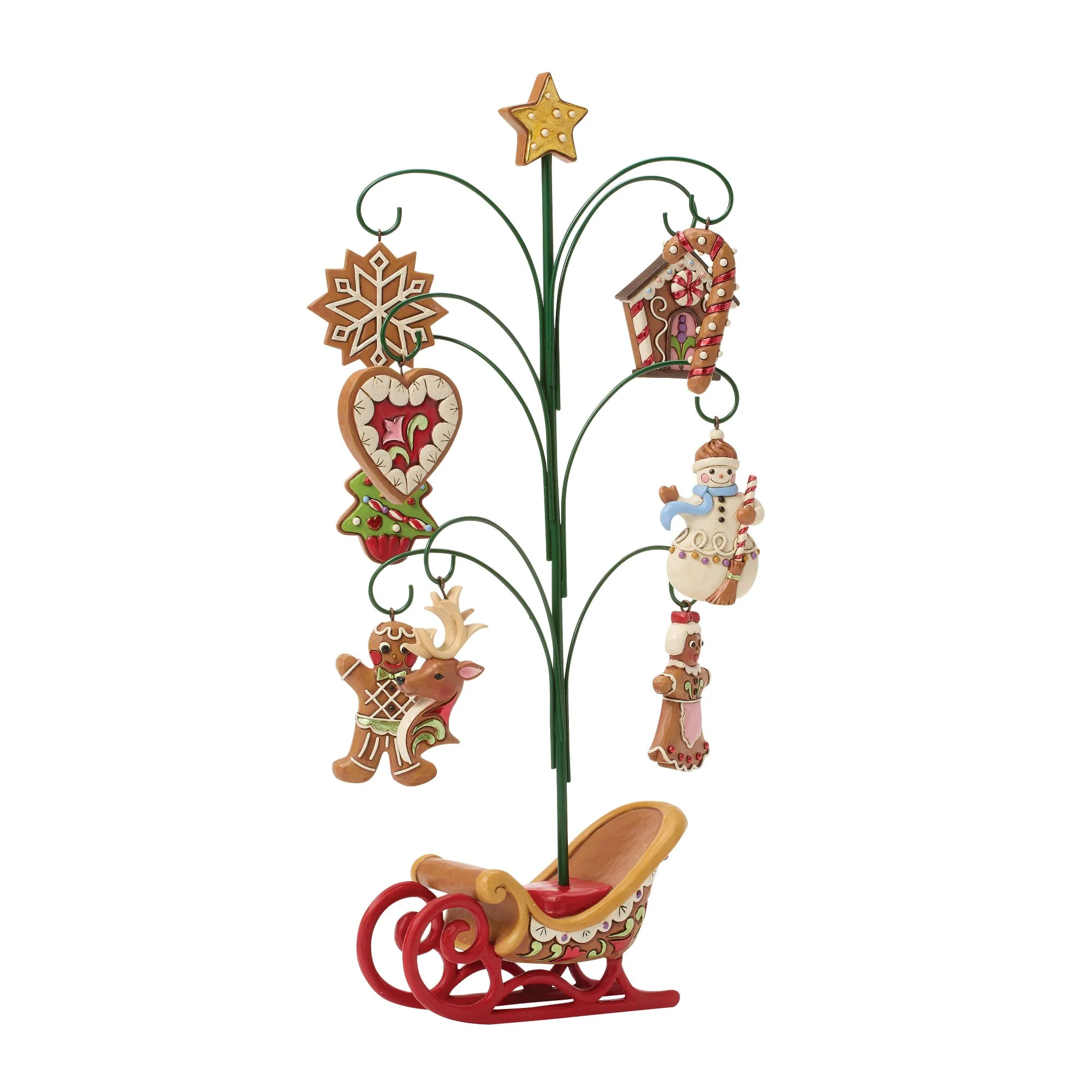 Gingerbread Tree with Cookie Hanging Ornaments - Tree of Treasures - Image 2
