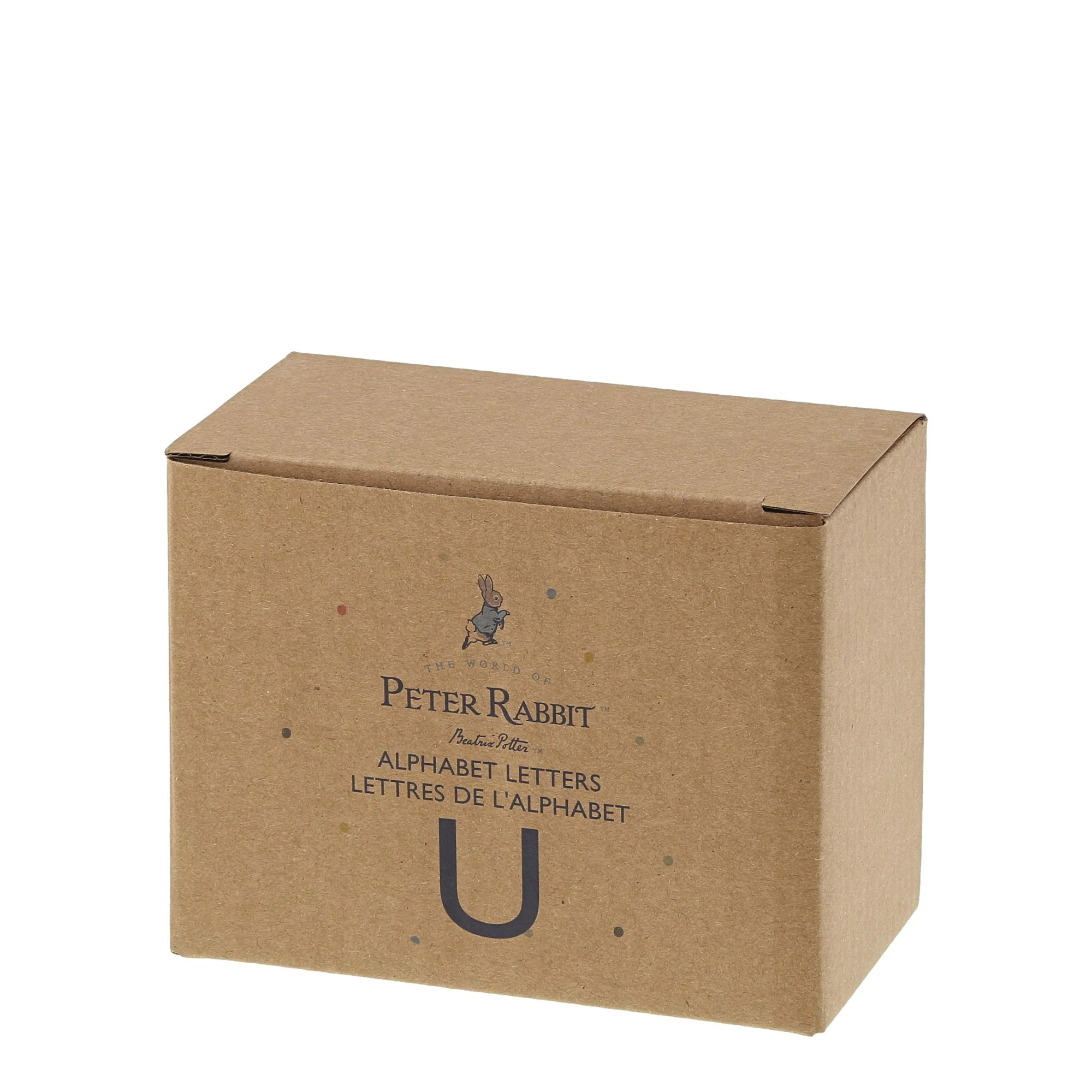 U - Peter Rabbit With Radishes Decorative Alphabet Letter - Image 3