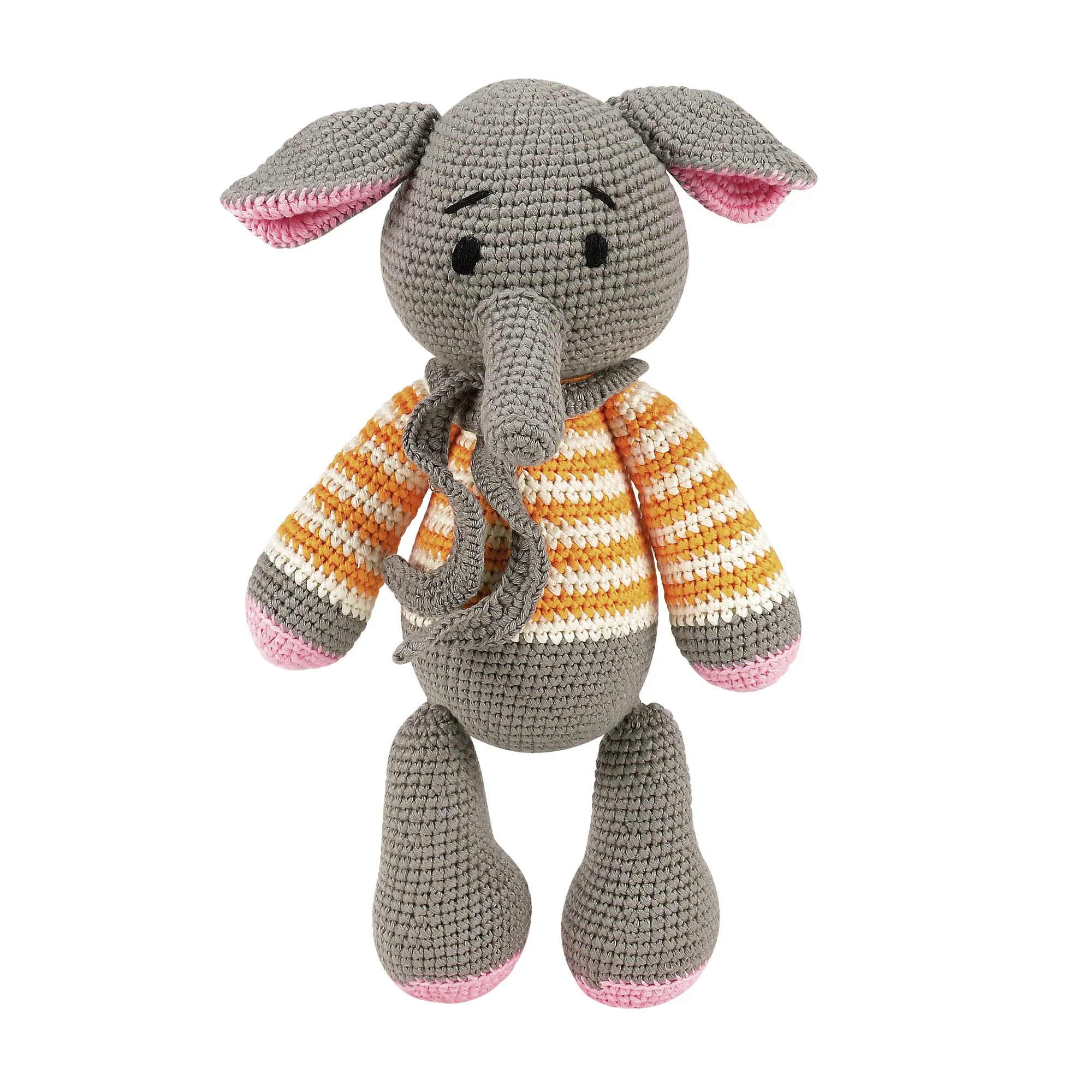 William the Elephant Soft Toy by Woolie - Image 3